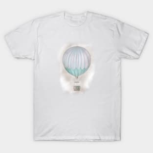 retro style flying balloon T-Shirt